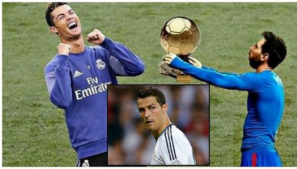Cristiano Ronaldo: su reacción al ver meme sobre él, Messi y El Balón de Oro en Instagram (FOTO)