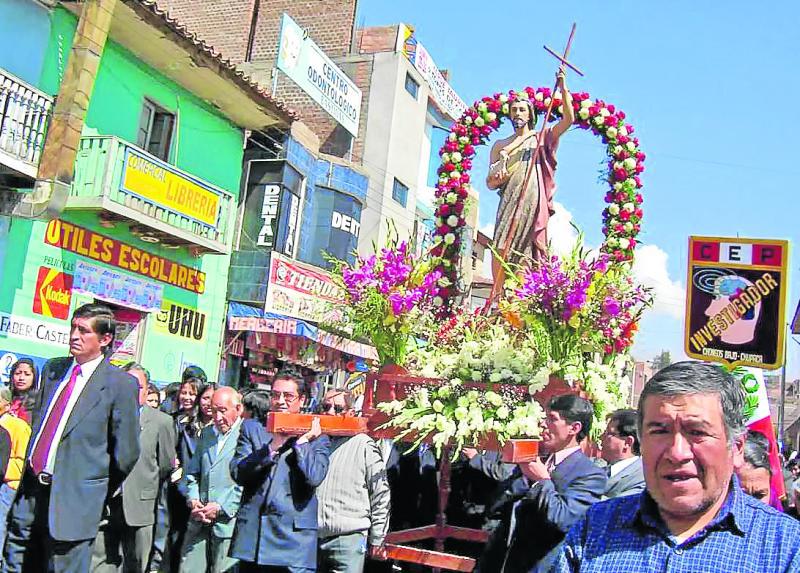 Chupaca honra a San Juan Bautista con ceremonia especial 