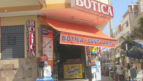 Tacna: Asaltantes encañonan a trabajadores de botica y se llevan S/ 11 mil 
