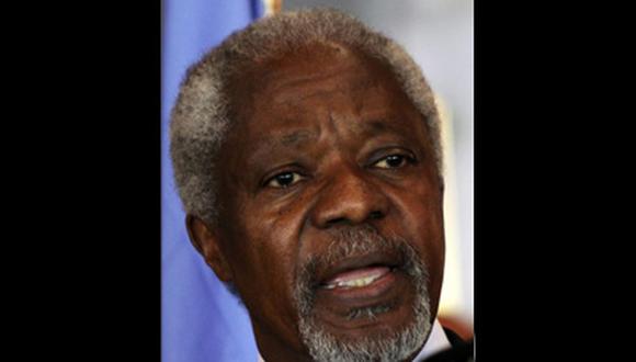 Kofi Annan renuncia como enviado especial de la ONU a Siria