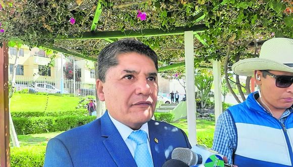 Alcalde Víctor Hugo Rivera, dijo que Omar Candia exige 100 mil soles como beneficios sociales (Foto: GEC)