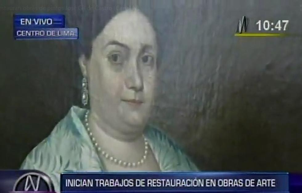 Restauran obras de José Gil de Castro, el "pintor de los libertadores" (VIDEO)