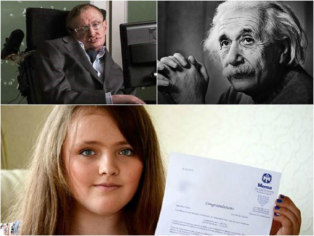 Niña de 12 años supera en coeficiente intelectual a Stephen Hawking
