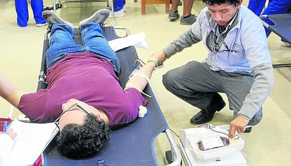 Ica tiene escasez de donantes de sangre