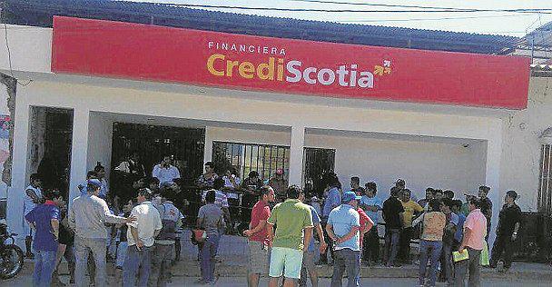 Piura: Delincuentes roban S/ 70 mil de agencia "Crediscotia"