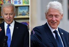Bill Clinton: Joe Biden se comunica con expresidente para desearle una “rápida recuperación”