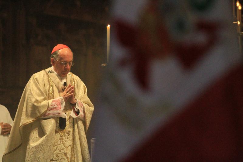 Cipriani pidió al Señor de los Milagros "alejar la plaga del aborto"