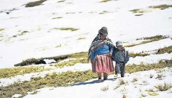 Temperatura descenderá hasta -18 grados celsius en la zona andina de Tacna y Moquegua