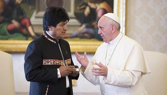 ​Evo Morales le recomienda al Papa Francisco que tome coca (VIDEO)
