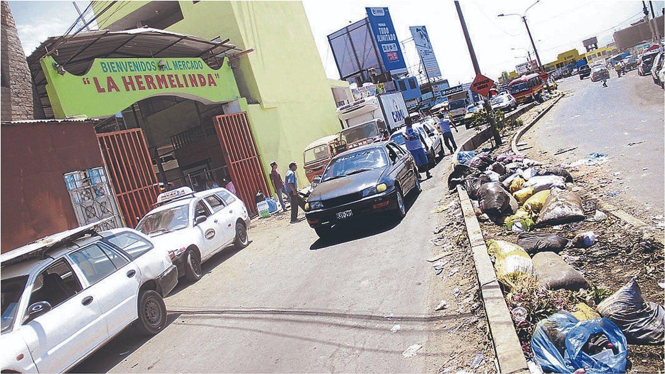 Mercado La Hermelinda encierra un alto riesgo  