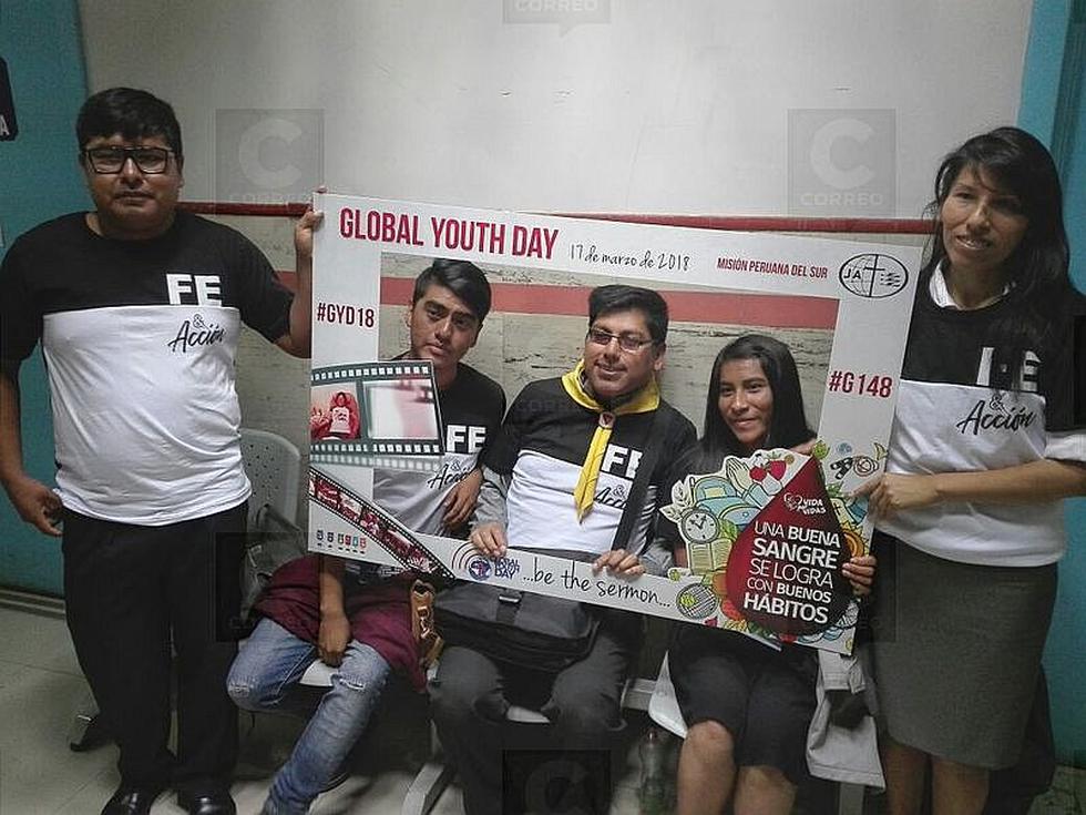 Adventistas donan sangre en hospital Hipólito Unanue