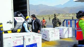 Llegan más dosis contra el Covid-19 a la región Arequipa para  vacunar en provincias