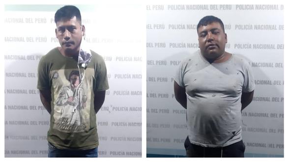 Cometían robos al paso por el Centro Poblado Alto Trujillo. Los intervenidos fueron conducidos a la dependencia policial.