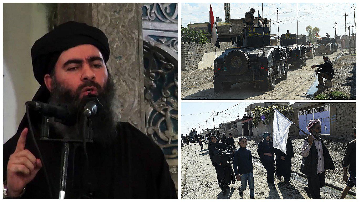 Irak: El líder del Estado Islámico pide a sus yihadistas luchar hasta el final en Mosul