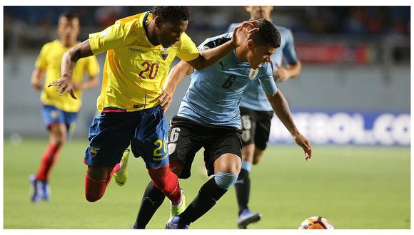 ​Uruguay trepa a la cima del Sudamericano Sub 20 tras vencer a Ecuador 