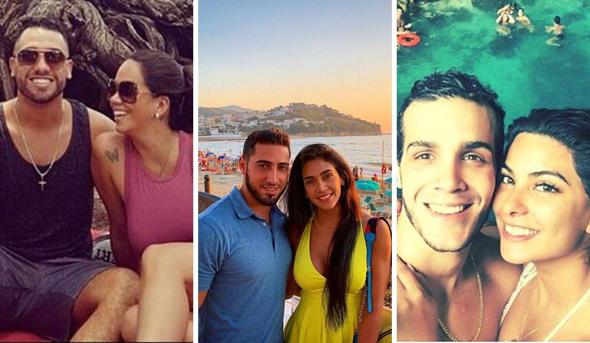 Hasta el momento son tres las parejas que rompieron en  pleno confinamiento. (@frankdellorusso /@ivanayturbe / @melissaklugoficial).