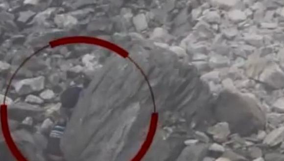 Temblor en Arequipa: personas salvan de morir aplastadas por rocas en Panamericana Sur [VIDEO]