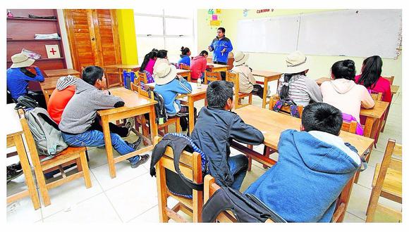 Huancayo: Escolares que retornan a clases hacen llamado a compañeros (VIDEO)