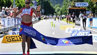 Kimberly García consiguió la medalla de oro en marcha y se convierte en la primera peruana en ganarlo