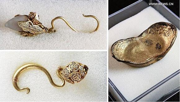 China: Encuentran en un río tesoro con 10.000 objetos de oro y plata [FOTOS]