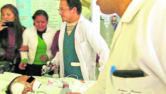 Médicos de Lima llegan para tratar a niño golpeado por padrastro