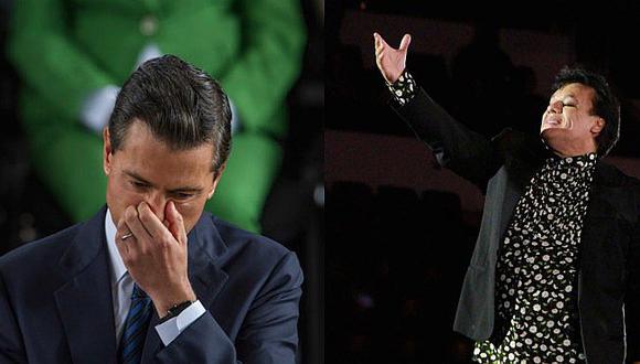 ​Juan Gabriel: revelan carta que le escribió a Peña Nieto