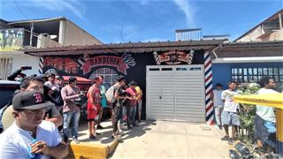 Sicarios matan a balazos a un joven en una barbería de Piura