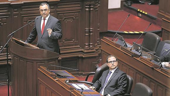 Congreso vapulea a los ministros Carlos Oliva y Francisco Ísmodes por Tía María