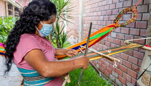 Estará presente la tejedora de telar de cintura, Santos Lizana, desde El Faique-Huancabamba.