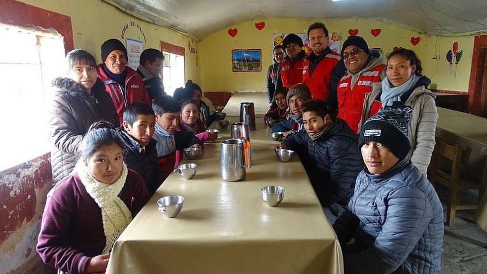 Cuando el frío no puede con la educación a más de 4,700 m.s.n.m. (FOTOS)