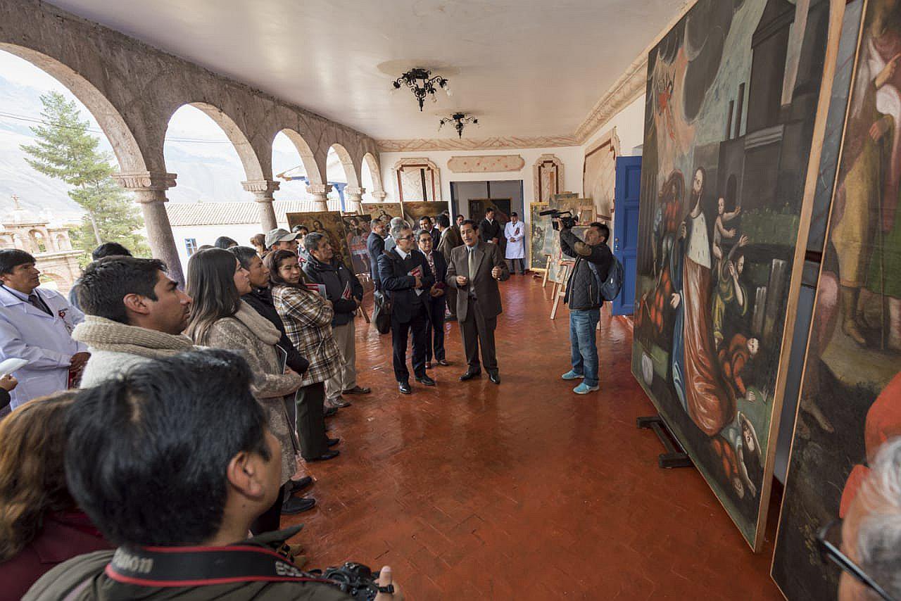 Más de 100 obras de arte fueron restauradas en Cusco (FOTOS)