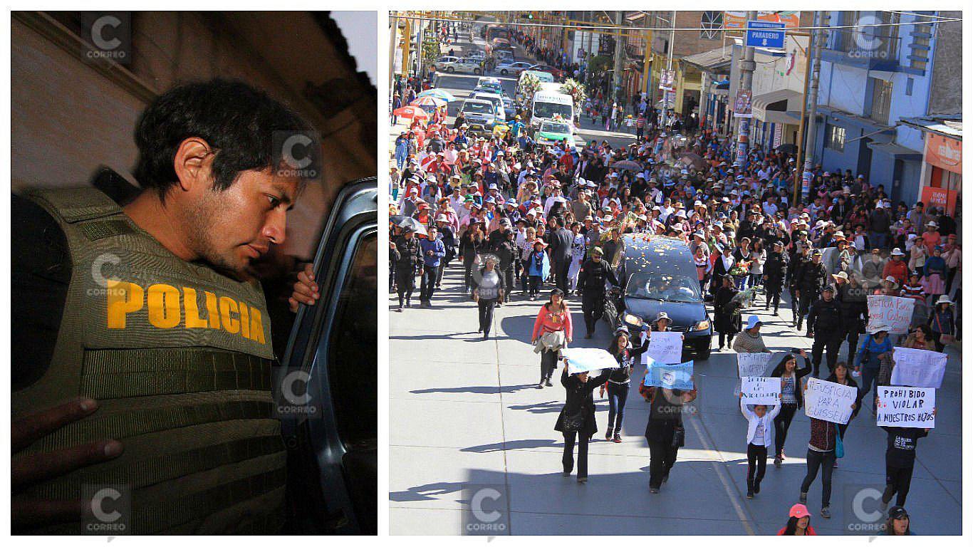 Huancayo: Despiden a Guisell y su asesino pasa directo al penal (VIDEO)