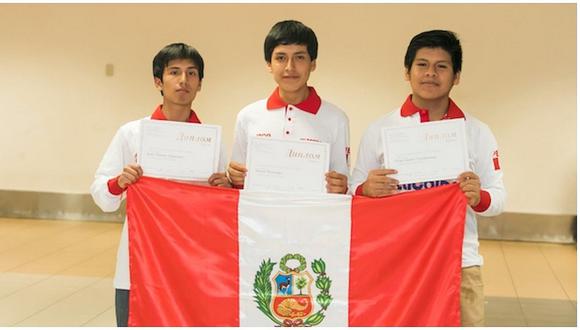 Rusia: escolares peruanos se alzan con el oro y bronce en olimpiada mundial de Geometría 