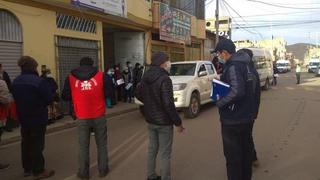 Trasladan material electoral a distritos de Carabaya