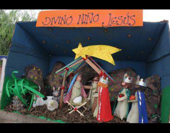 El niño Jesús nace en Los Andes
