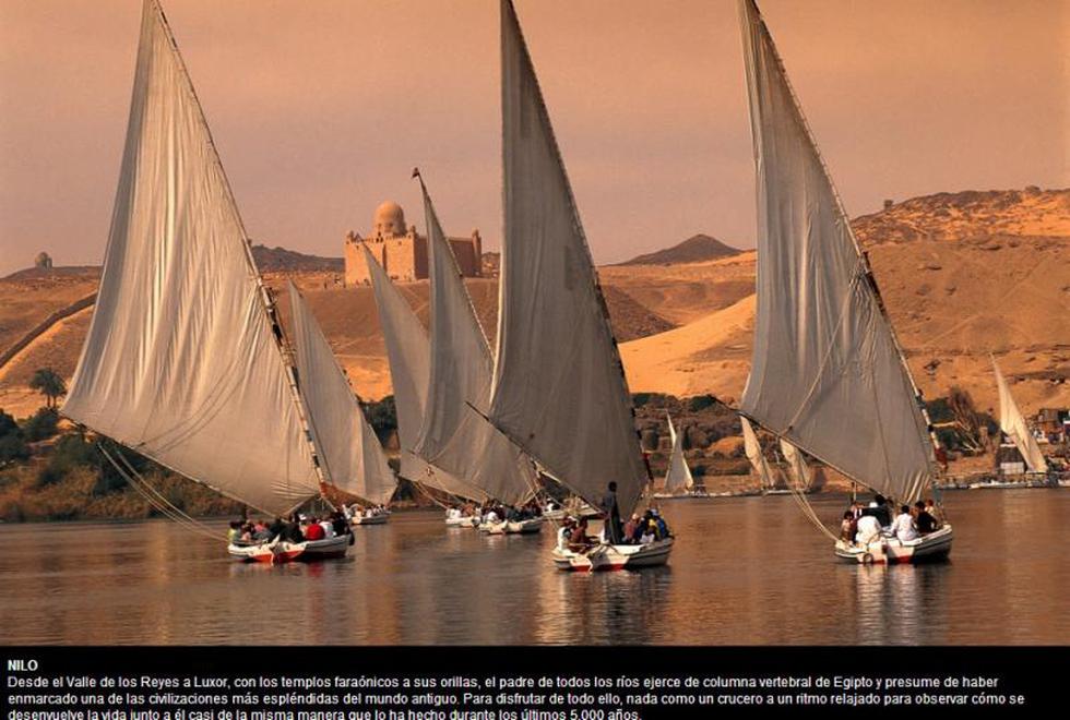 22 de marzo: Los ríos más importantes del planeta, en el Día Mundial del Agua (FOTOS)