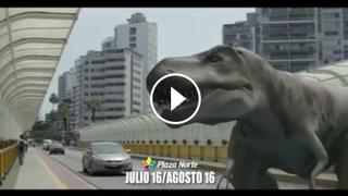 Plaza Norte: ‘Dinosaurios gigantes animatronics’, a escala real, llegarán desde el 16 de julio (VIDEO)