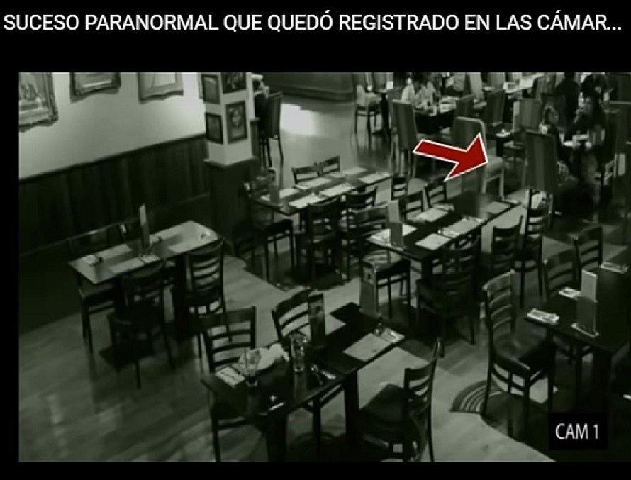 YouTube: Graban suceso paranormal en un restaurante (VIDEO)