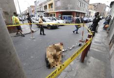 Cercado de Lima: asesinan a balazos a dos hombres en Barrios Altos