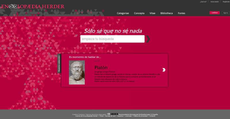 Presentan una nueva enciclopedia online: "Encyclopaedia Herder"