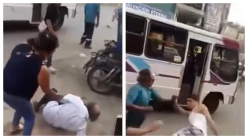 Agresión (Foto: Captura ATV Noticias)