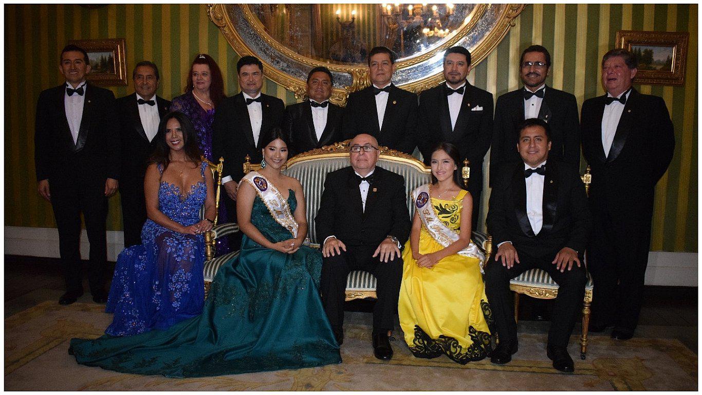 Juramenta Consejo Directivo de Club de Leones de Trujillo