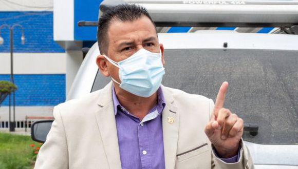 Jhosept Pérez, de APP, admitió este viernes haber sido el legislador que insultó al presidente Vizcarra. (Foto: Jhosept Pérez)