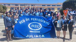 Red de Periodistas de Juliaca conmemora su 13° aniversario