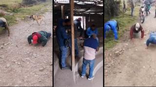 Cajamarca: ronderos irrumpen pelea de gallos y castigan a infractores