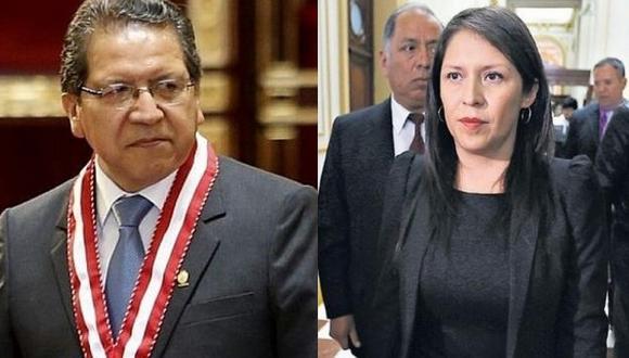 Fiscal de la Nación Pablo Sánchez denunciará a congresista Yeni Vilcatoma por difamación