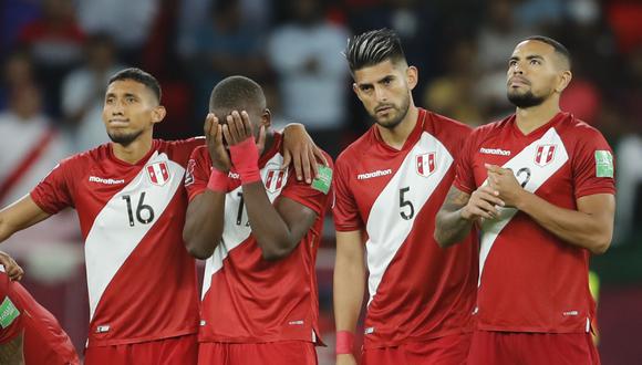 La selección peruana quedó fuera del Mundial de Qatar 2022. Foto: Daniel Apuy / GEC.