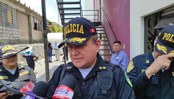 General de la Policía de Arequipa lamentó demora de Poder Judicial. (Foto: GEC)