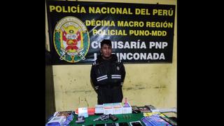 Detienen a presunto asaltante en La Rinconada