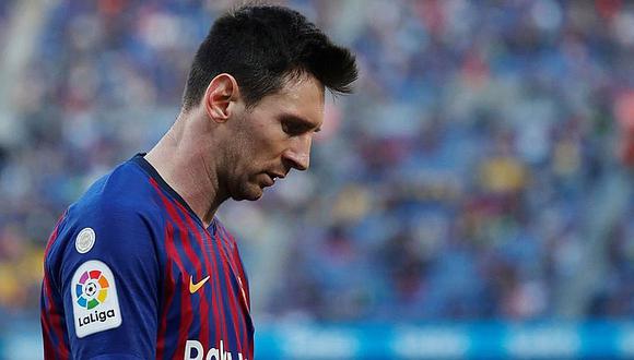 Lionel Messi está enojado, y no es por el partido perdido del Barcelona